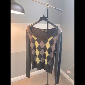 Polo jeans company argyle sweater